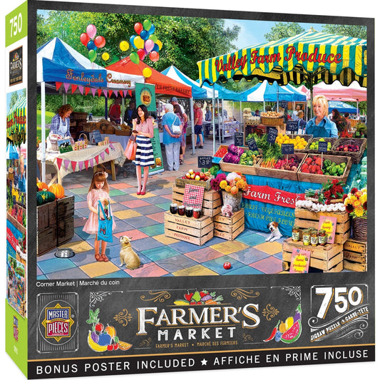 Farmer's Market 'Corner Market' Puzzle - 750 Piece