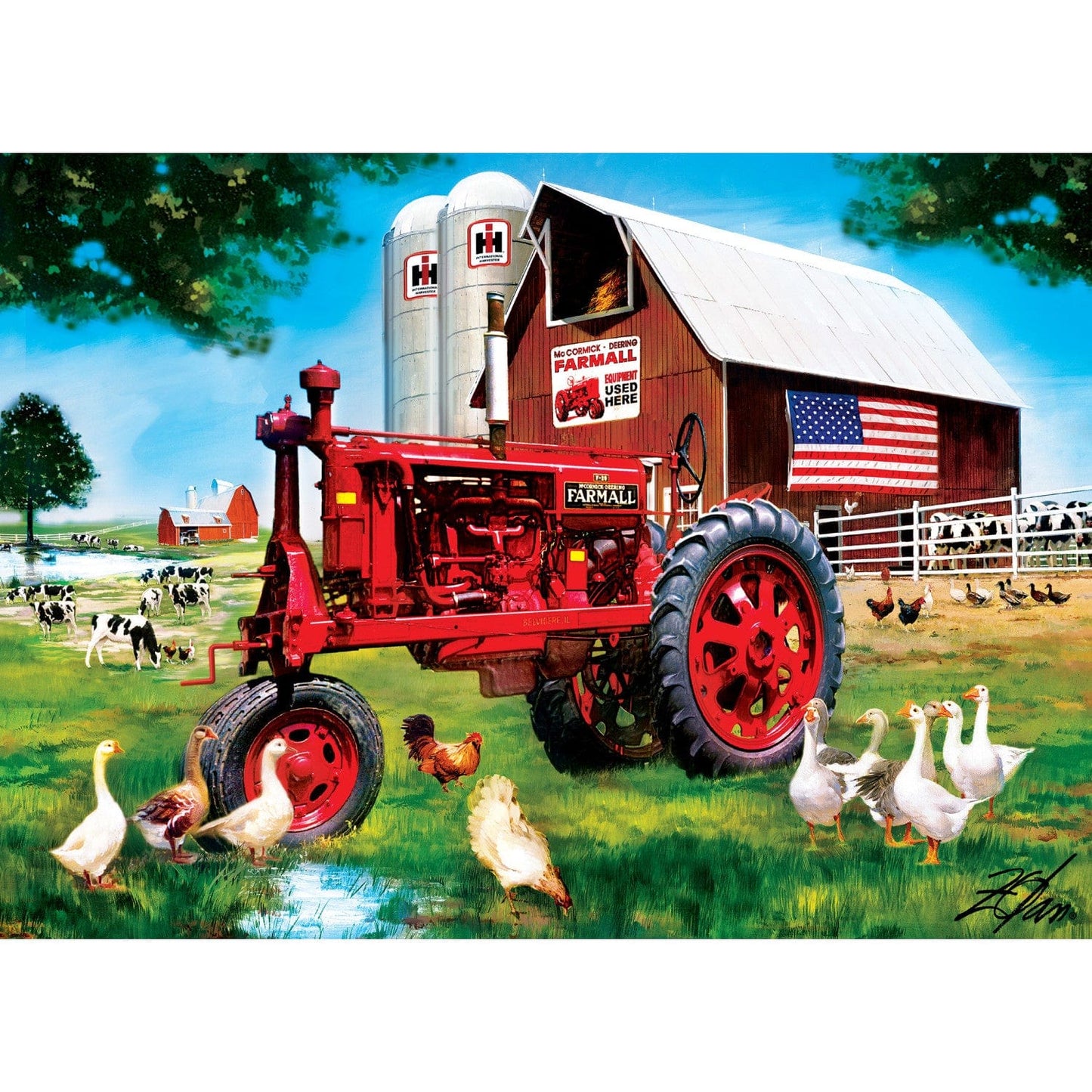 Farmall 'Red Nostalgia' Puzzle - 1000 Piece