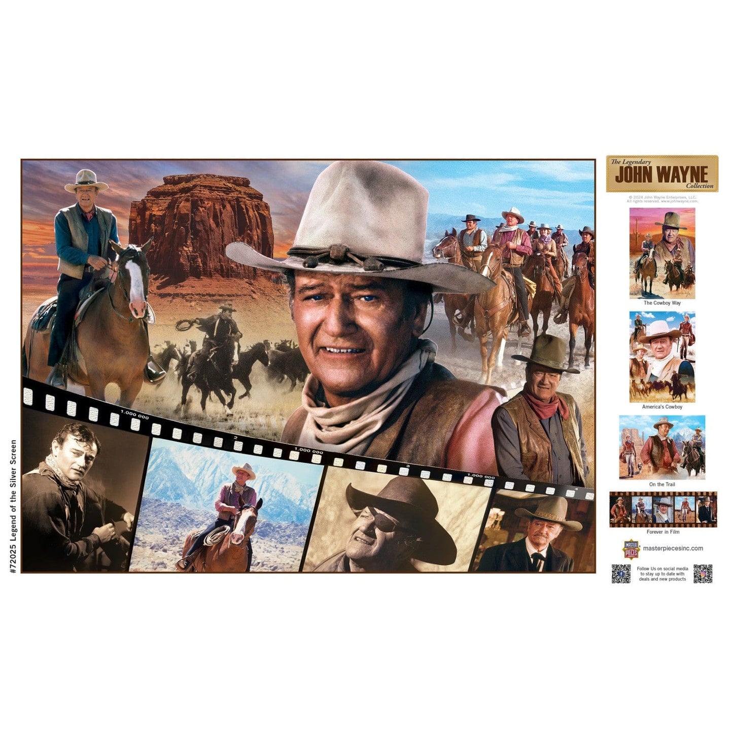 John Wayne 'Legend of the Silver Screen' Puzzle - 1000 Piece