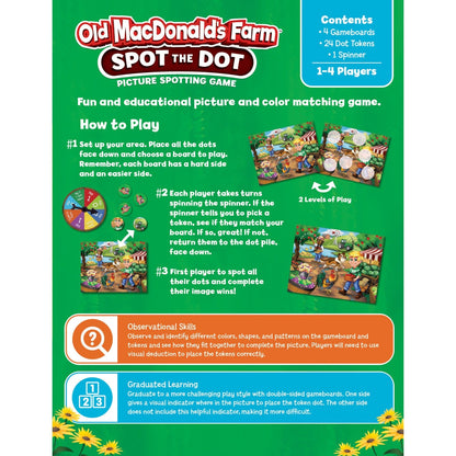 Old MacDonald's Farm 'Spot the Dot' Game