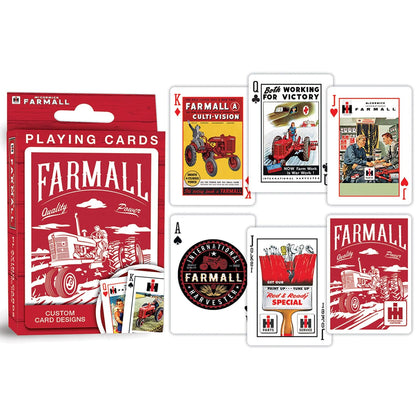 Case IH Farmall Playing Cards