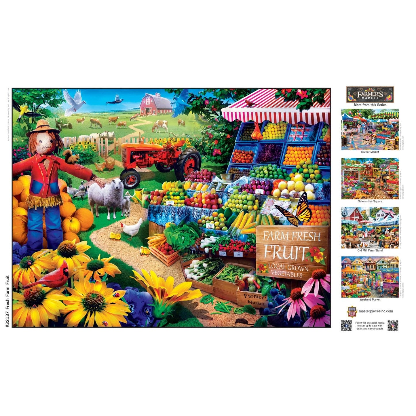 Farmer's Market 'Fresh Farm Fruit' Puzzle - 750 Piece