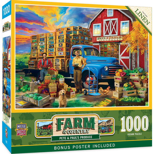 Farm & Country 'Pete & Paul's Produce' Puzzle - 1000 Piece