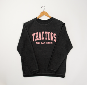 'Tractor and Tanlines' Ribbed Crewneck