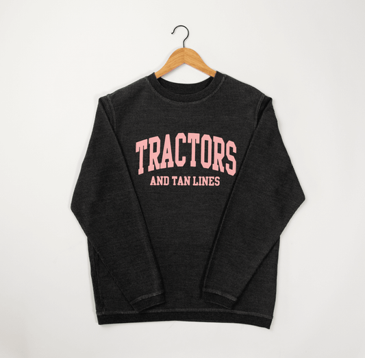 Tractors and Tanlines Ribbed Crewneck - American Farm Company