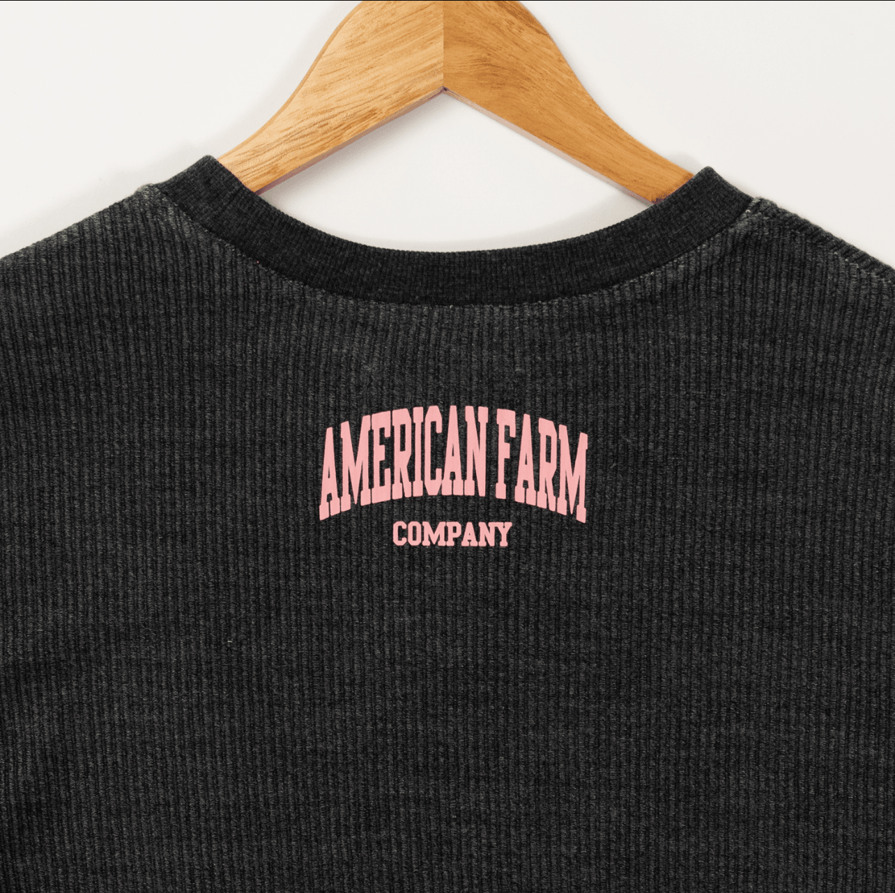 Tractors and Tanlines Ribbed Crewneck - American Farm Company