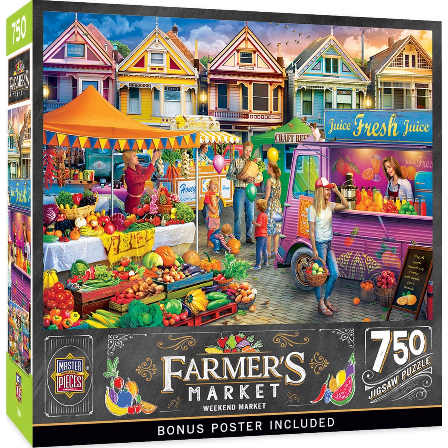 Farmer's Market 'Weekend Market' Puzzle - 750 Piece - American Farm Company