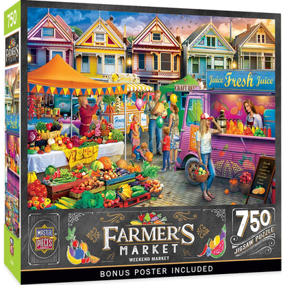 Farmer's Market 'Weekend Market' Puzzle - 750 Piece - American Farm Company