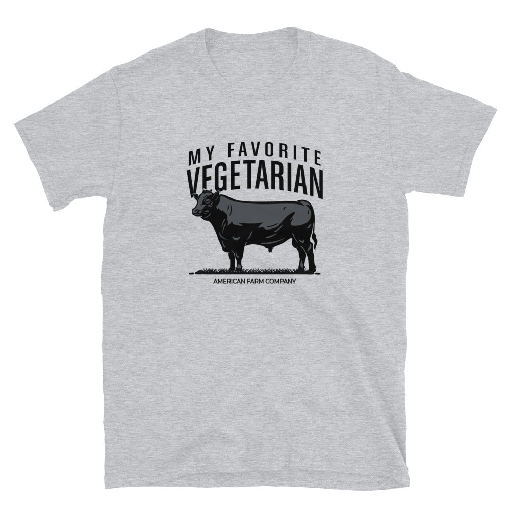 ‘My Favorite Vegetarian’ Steer Tee