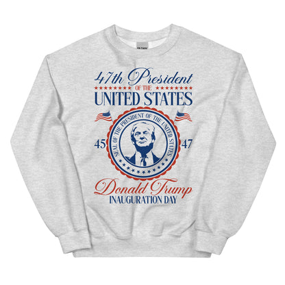 TRUMP 47th President Inauguration Day Crewneck - American Farm Company