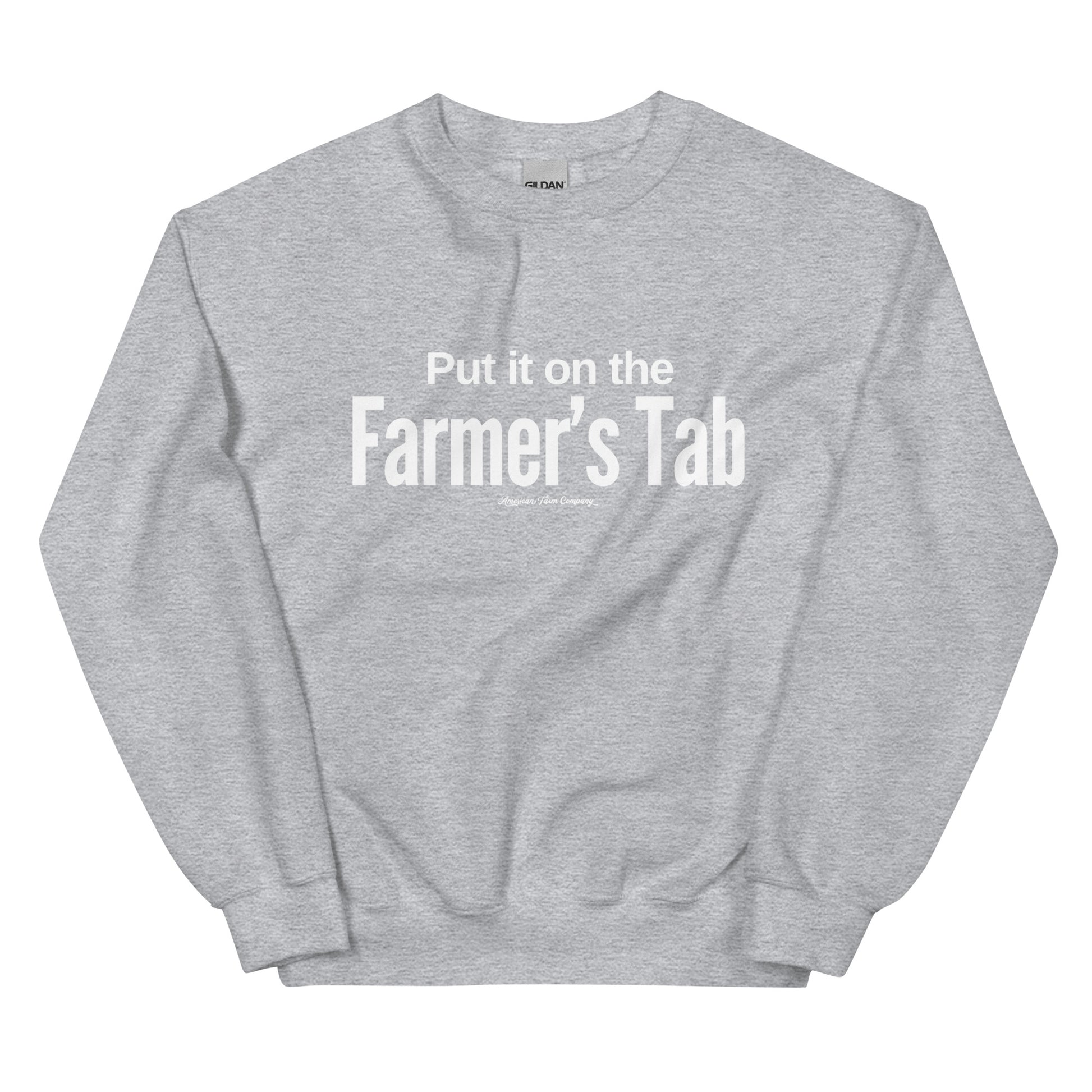 Put it on the Farmer's Tab Crewneck - American Farm Company