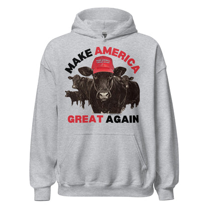 'MAGA Cow 2.0' Hoodie - American Farm Company