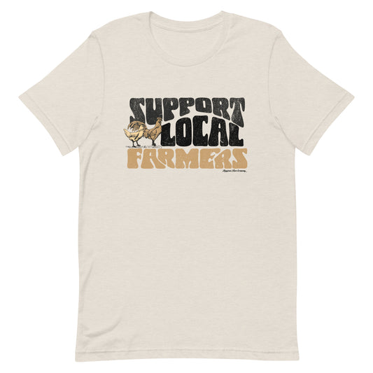 Support Local Chicken Farmers Tee - American Farm Company