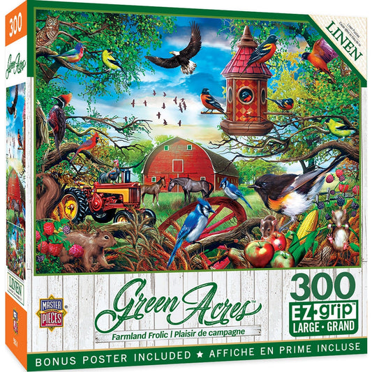 Green Acres 'Farmland Frolic' EZ Grip Puzzle - 300 Piece