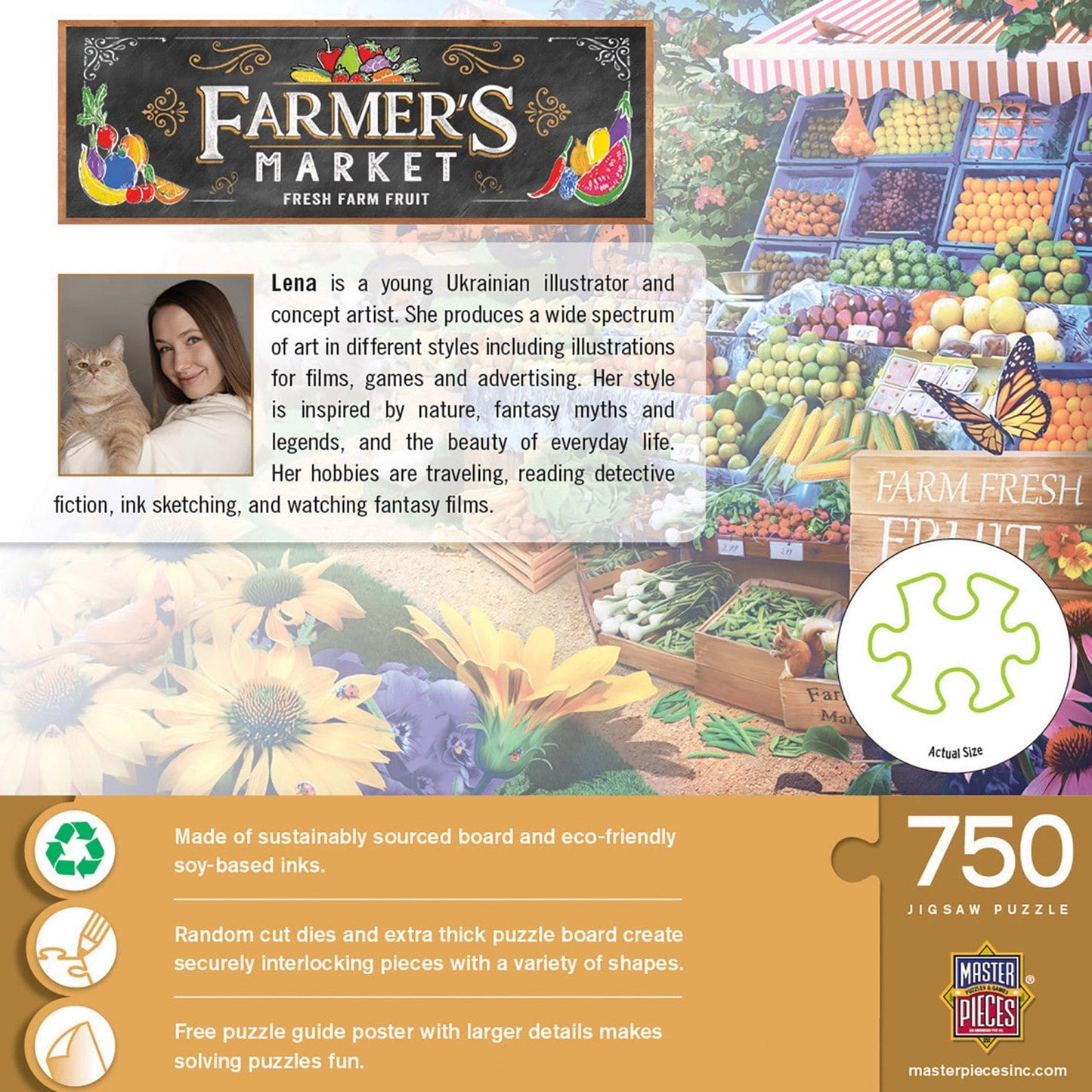 Farmer's Market 'Fresh Farm Fruit' Puzzle - 750 Piece