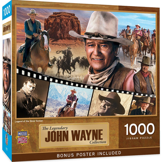 John Wayne 'Legend of the Silver Screen' Puzzle - 1000 Piece