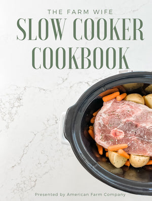 Cover of The Farm Wife Slow Cooker Cookbook 