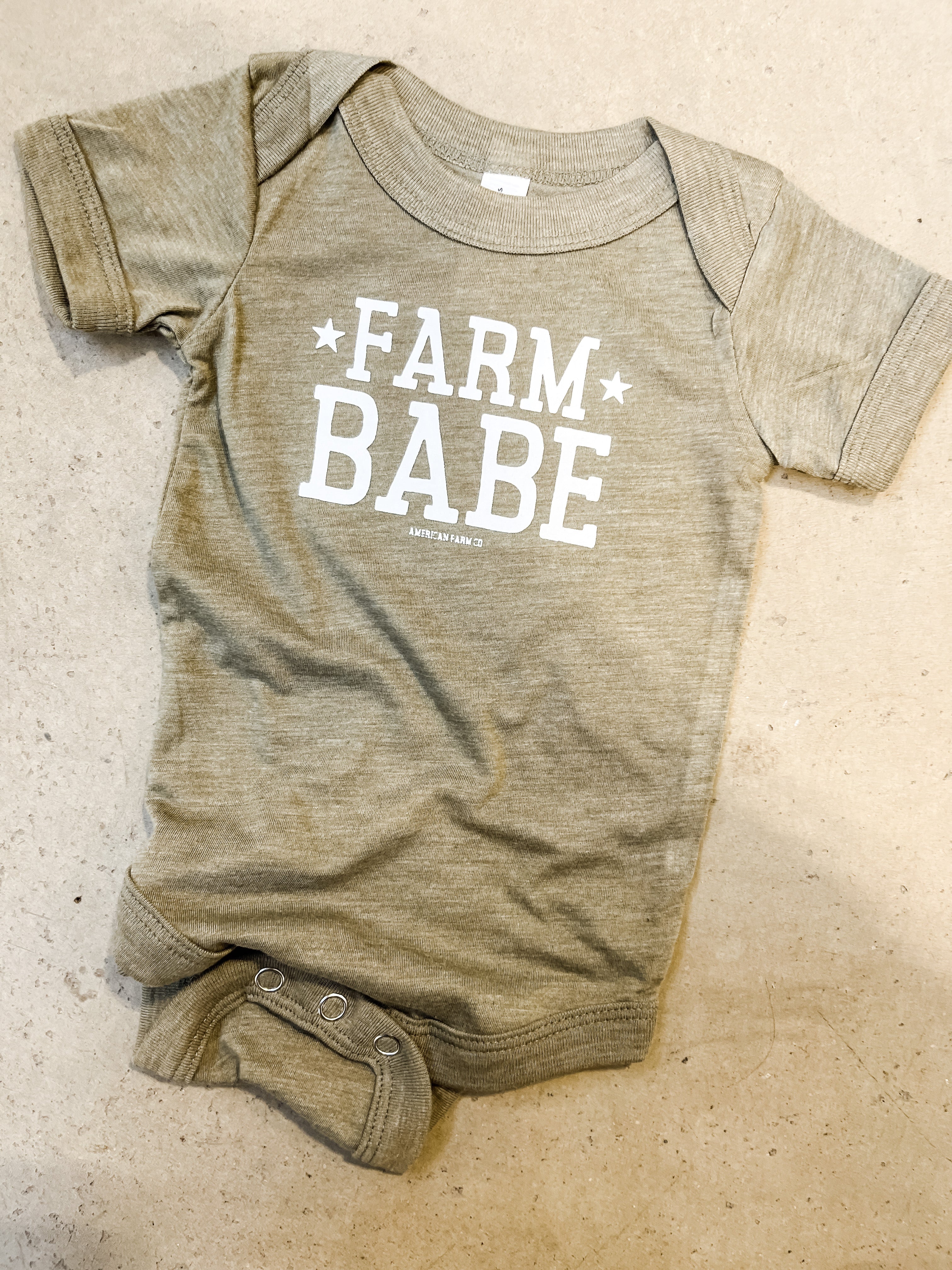 'Farm Babe' Onesie