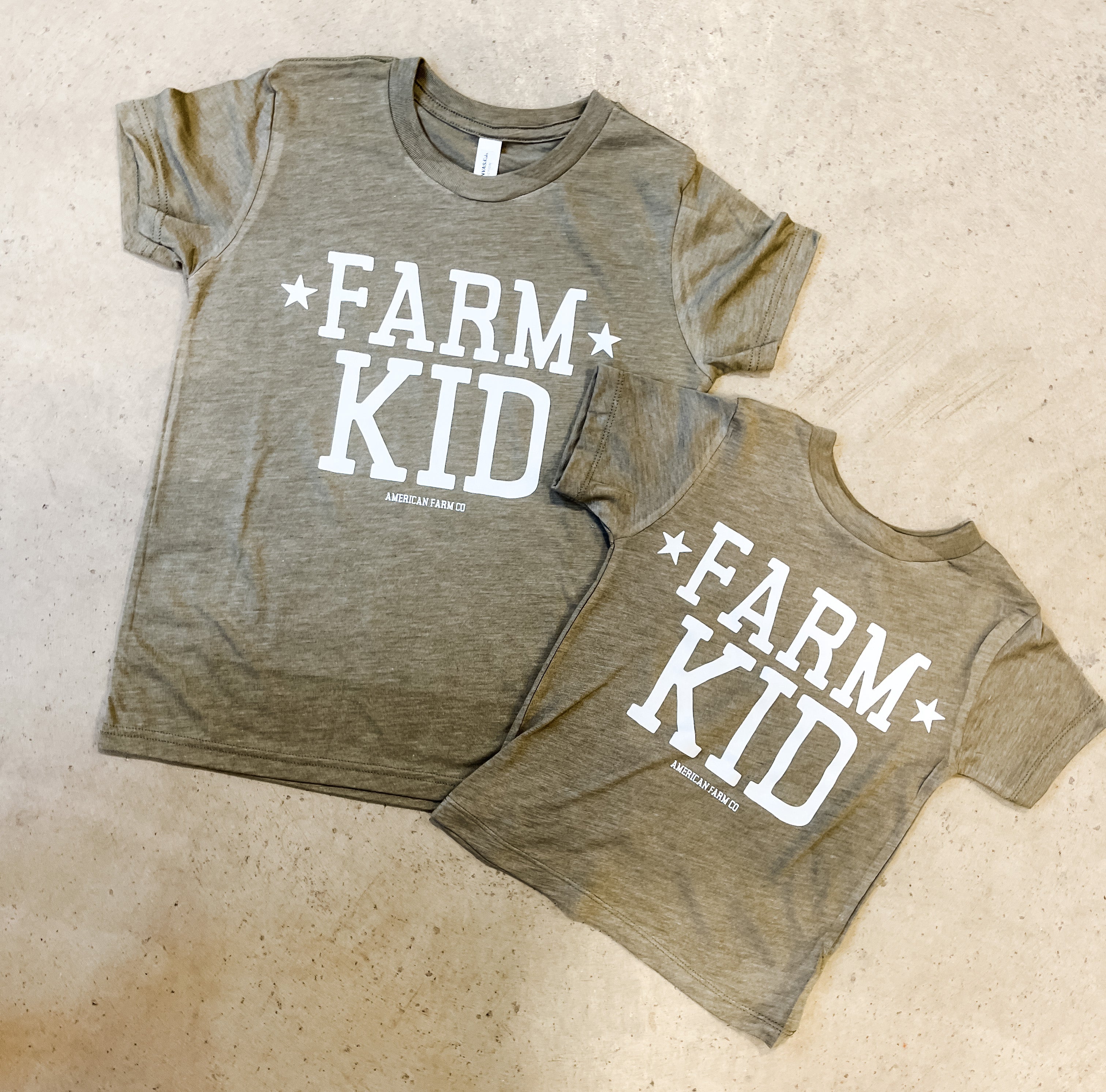 'Farm Kid' Toddler/Youth Tees