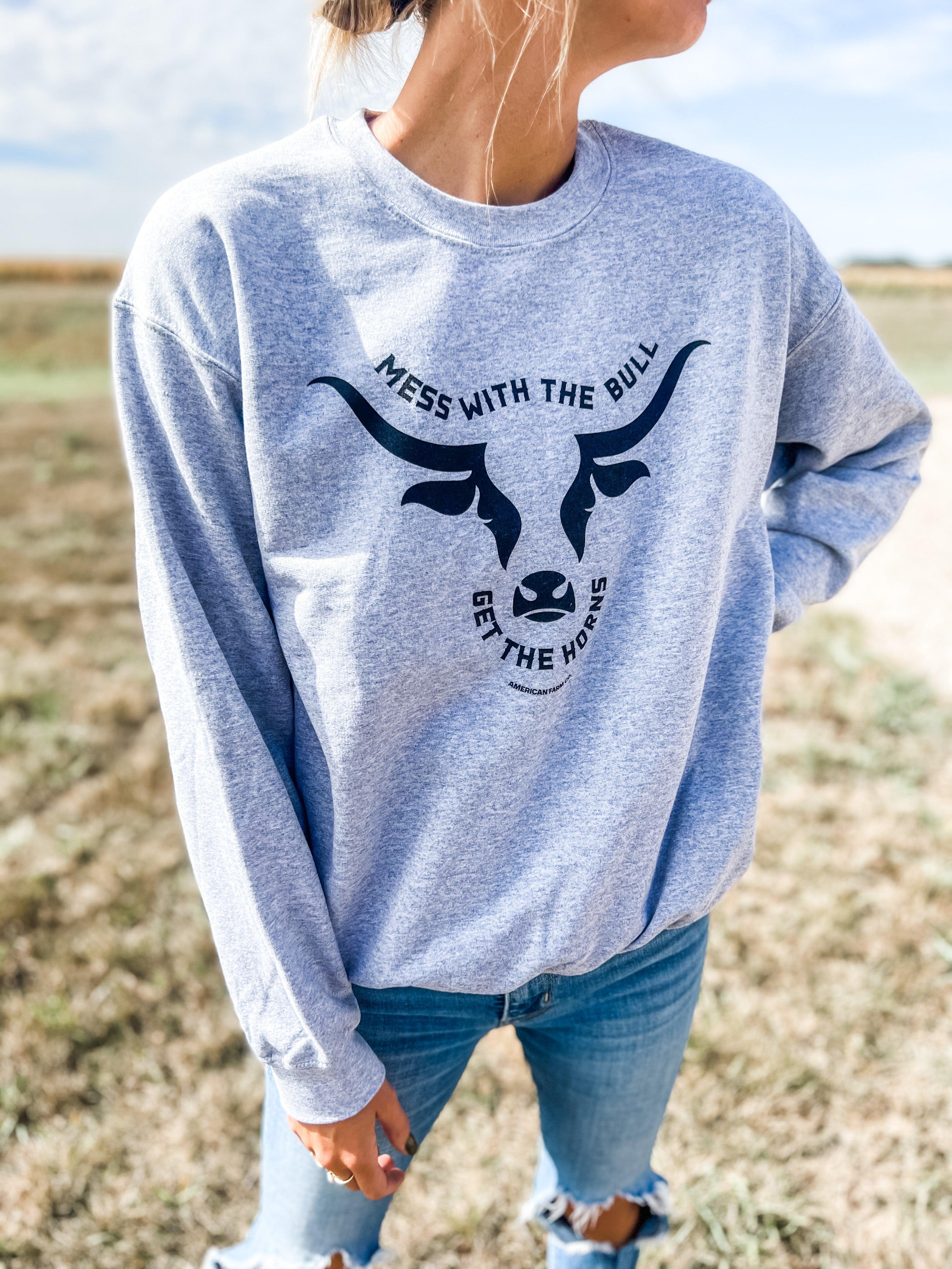 Bull sweatshirt sale