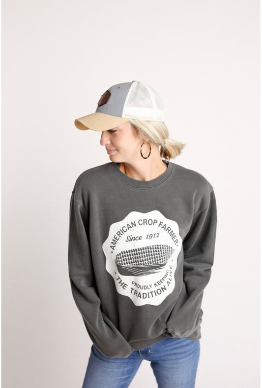 'American Crop Farmer' Crewneck