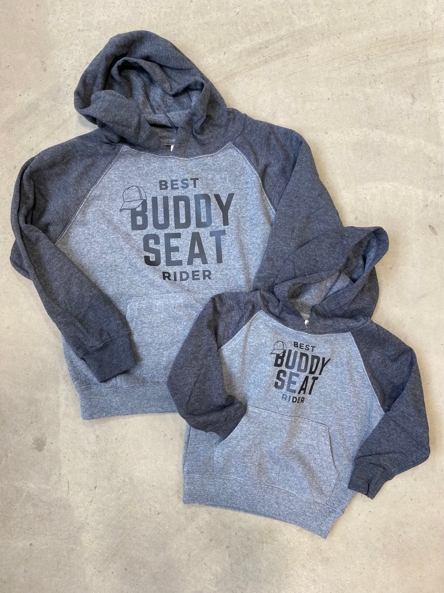 Best Buddy Seat Rider Hoodie - Toddler and Youth - American Farm Company