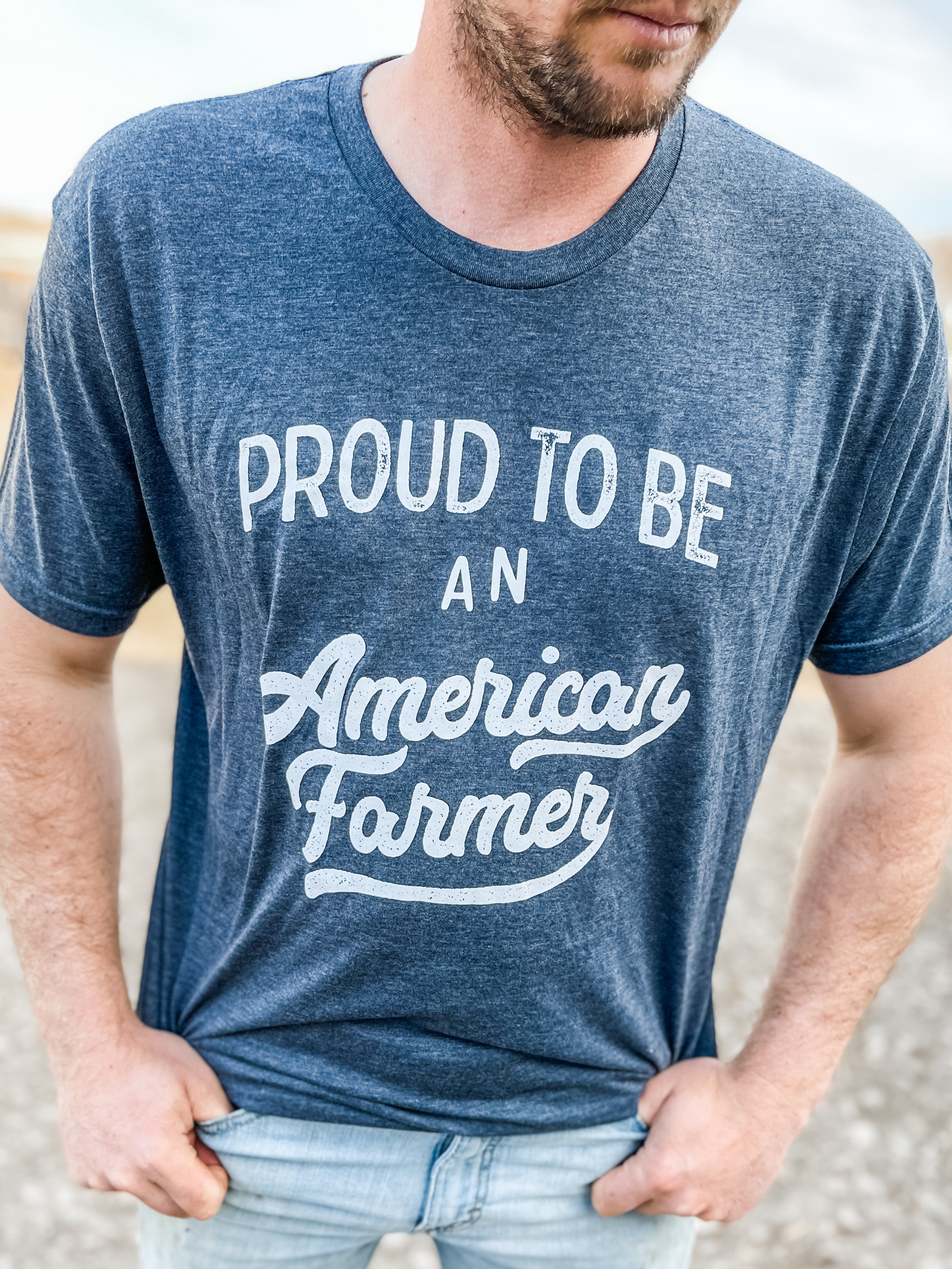 'Proud American Farmer' Tee (Made In America)