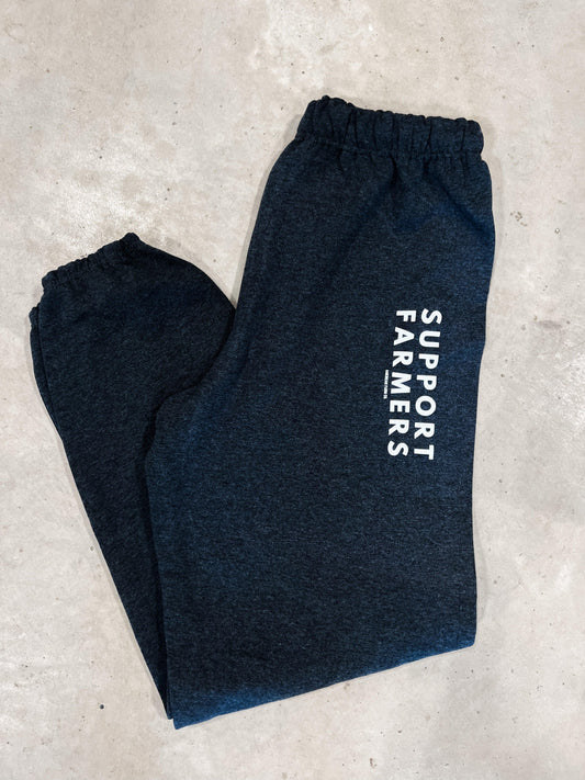 Support Farmers Sweatpants - Black - American Farm Company