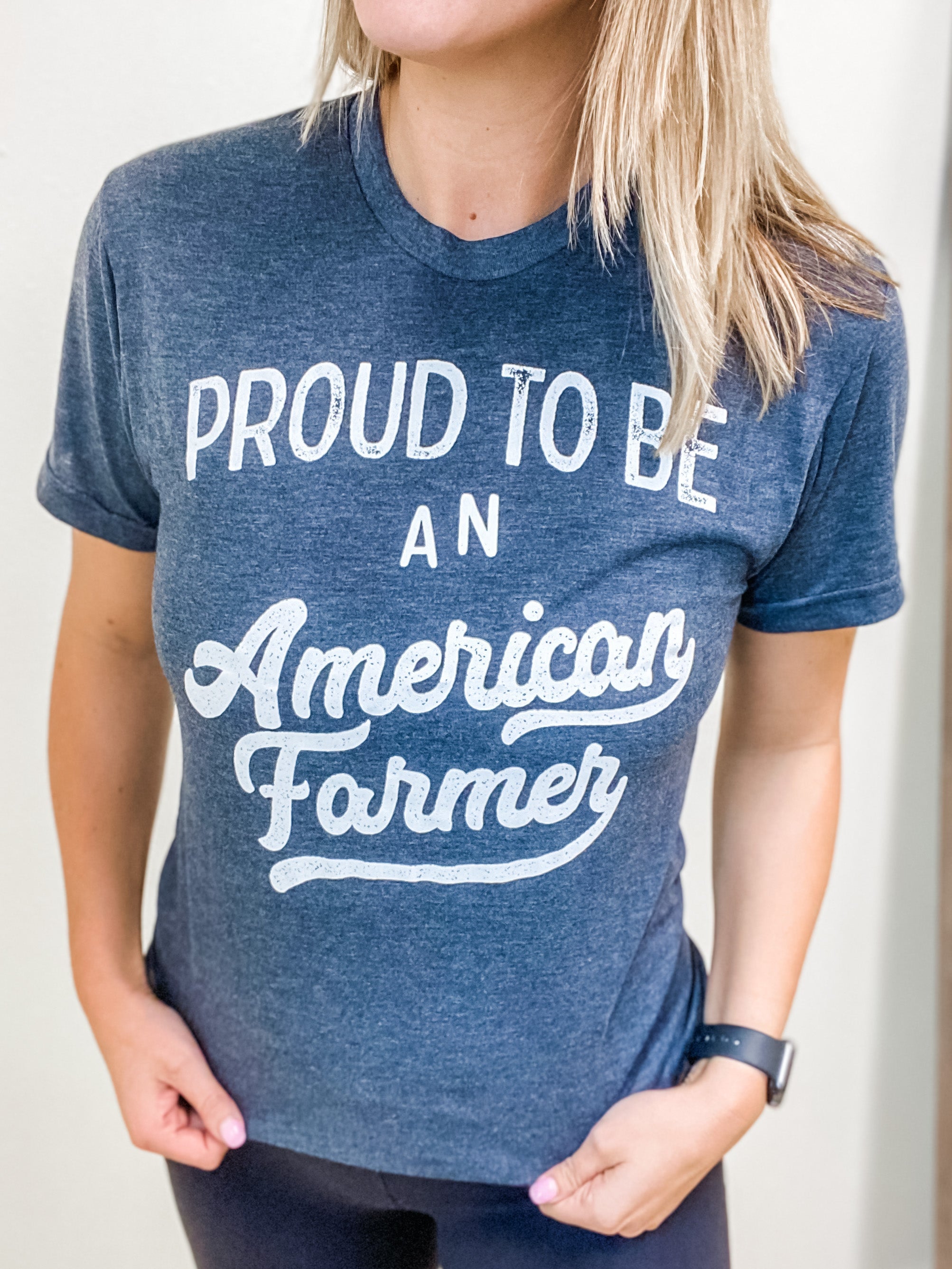 'Proud American Farmer Tee'