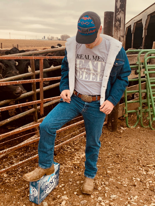 ‘Real Men Eat Beef’ Tee