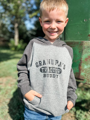 ‘Grandpa’s Tractor Buddy’ Youth & Toddler Hoodie