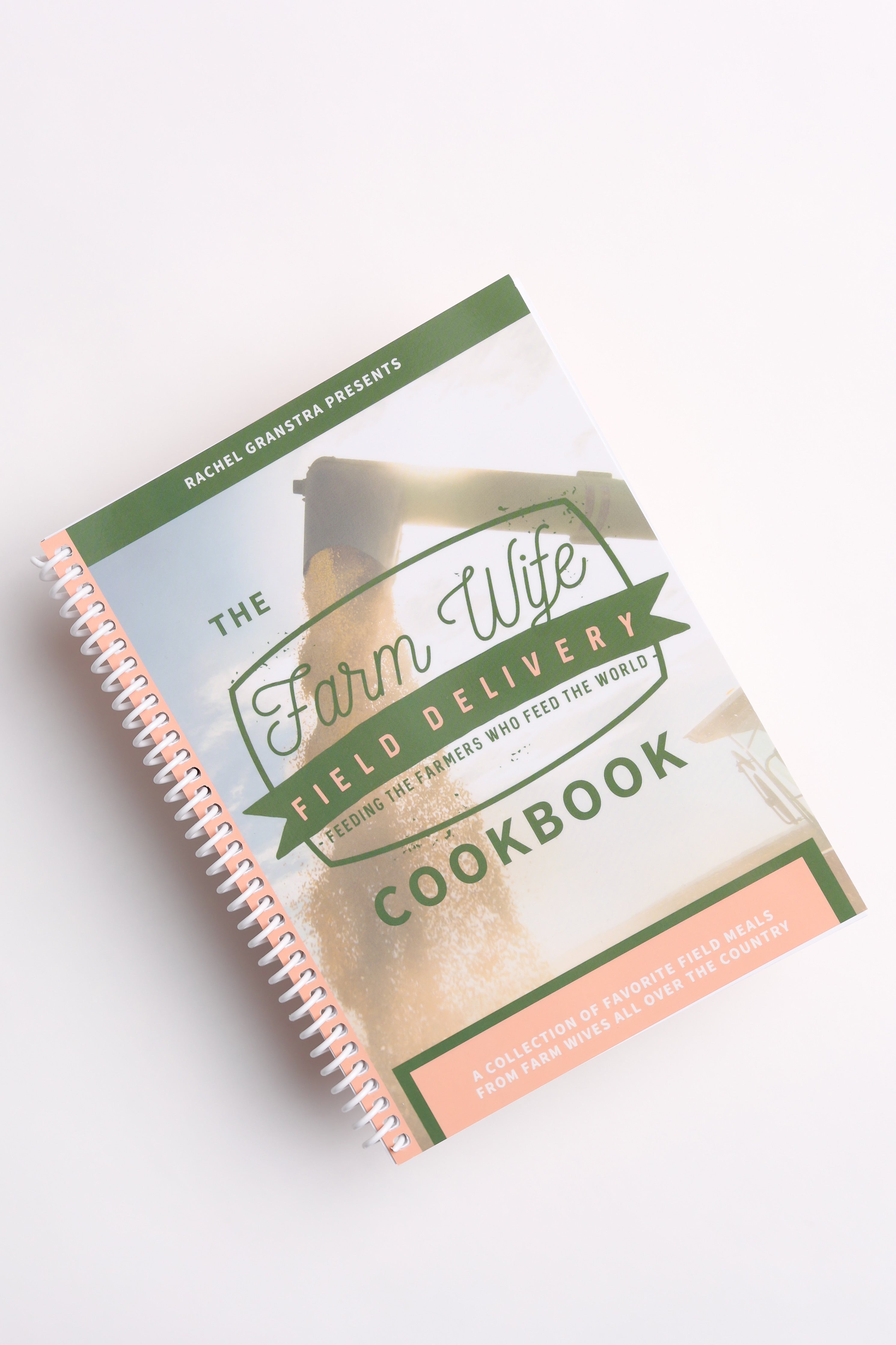 Farm Wife Field Delivery Cookbook displayed on white background