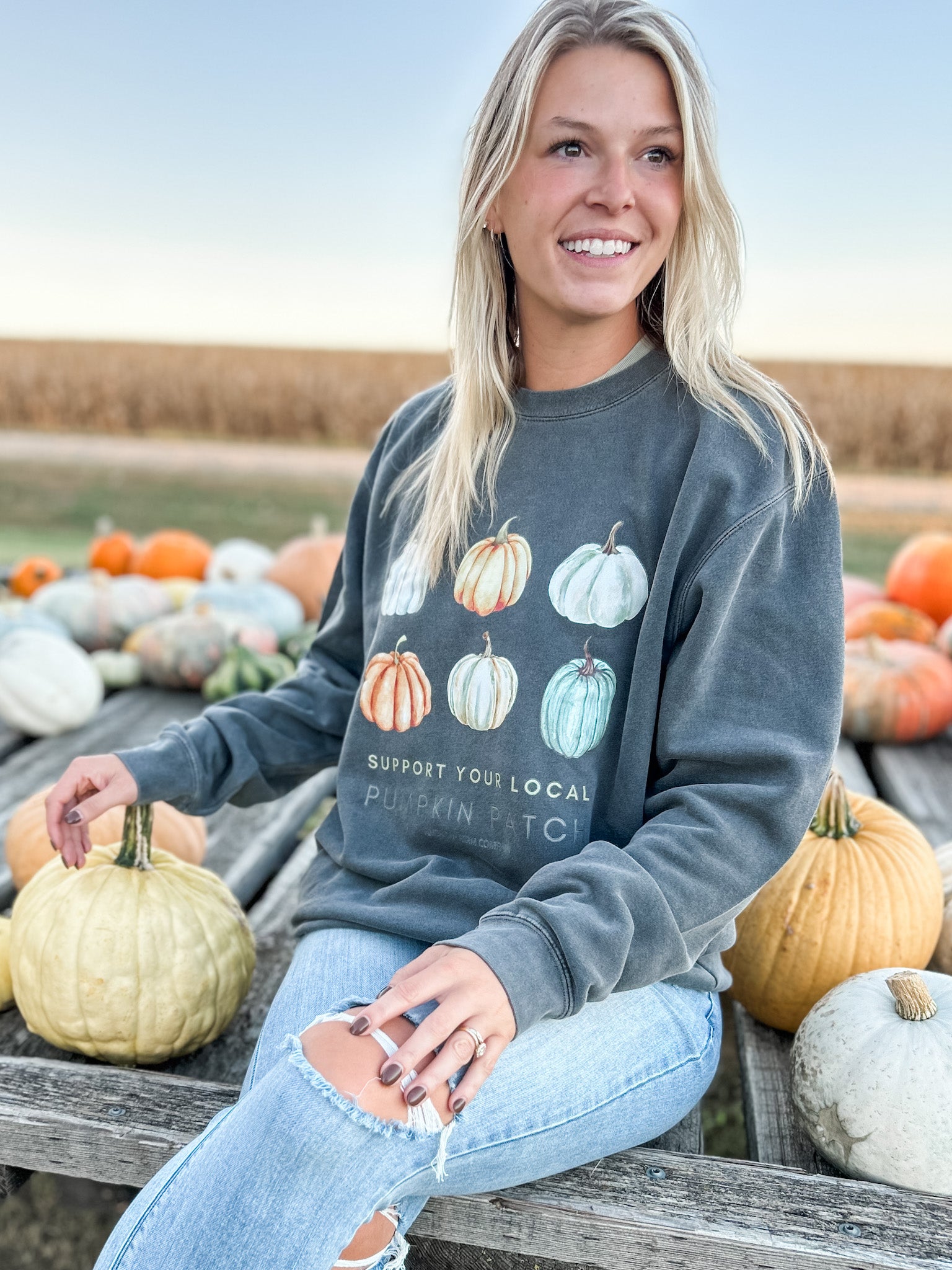 Support Local Pumpkin Patch Crew - American Farm Company