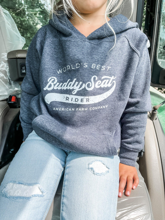 Buddy Seat Rider Youth & Toddler Hoodie - American Farm Company