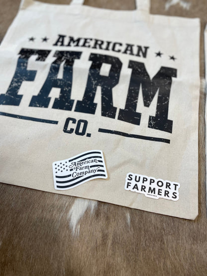 Support Farmers Sticker