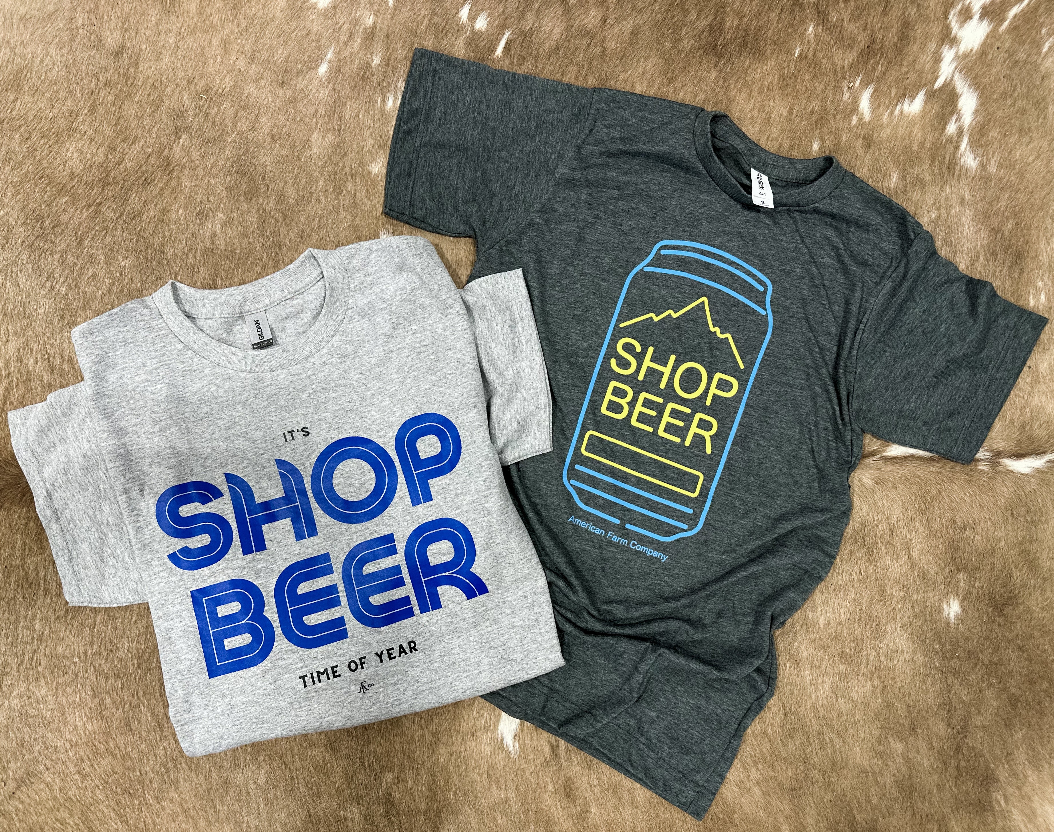 ‘Shop Beer’ Neon Tee