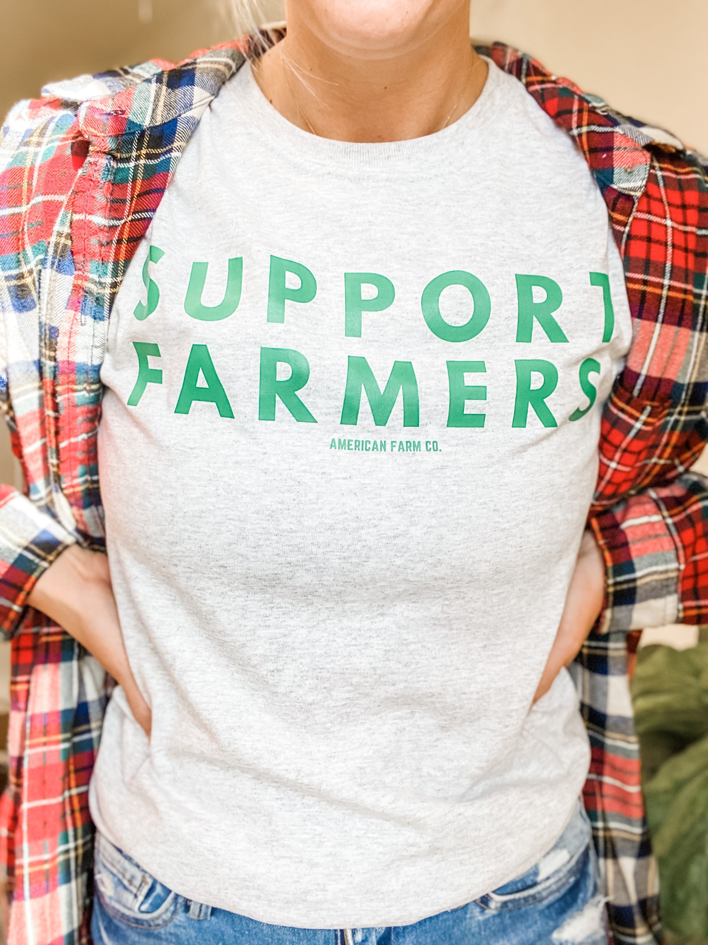 'Support Farmers’ Shirt (Made In America)